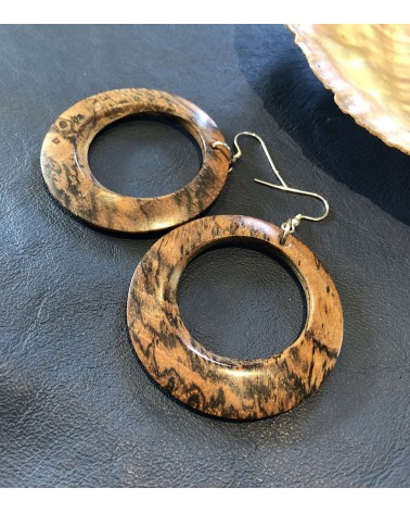 Boucles d'oreille forme lentille BOCOTE / 49