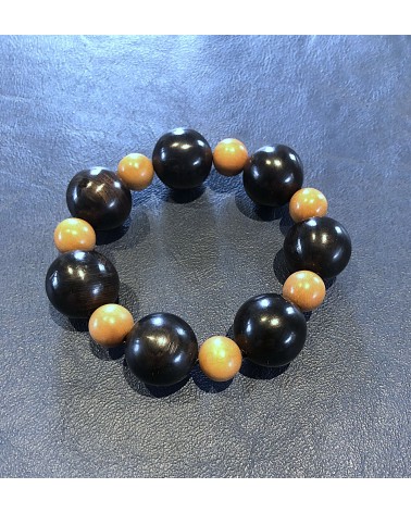 Bracelet perles Grenadille / Peroba  / 05