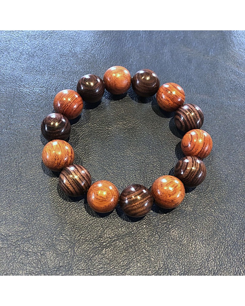 Bracelet perles Sang dragon   /  Bois de violette  10