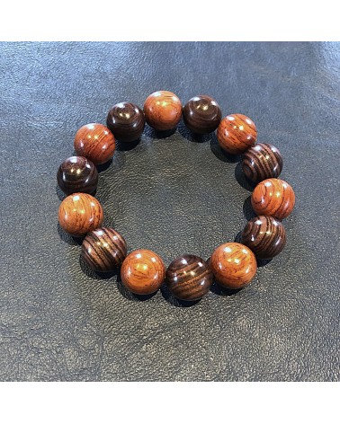 Bracelet perles Sang dragon   /  Bois de violette  10