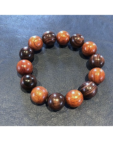 Bracelet perles Sang dragon   /  Bois de violette  10