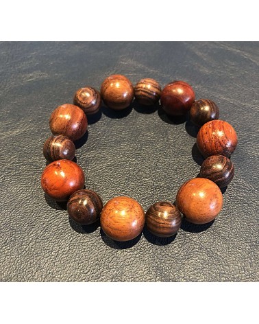 Bracelet perles Sang dragon   /  Bois de violette  11