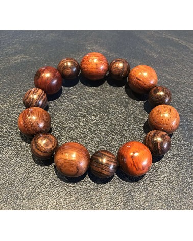 Bracelet perles Sang dragon   /  Bois de violette  11