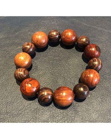 Bracelet perles Sang dragon   /  Bois de violette  11
