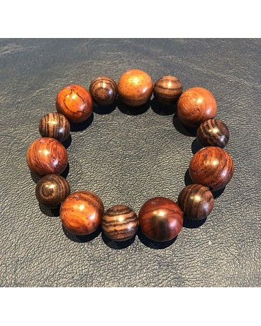 Bracelet perles Sang dragon   /  Bois de violette  11