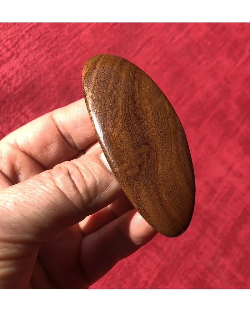 Barrette  cheveux en TECK D'ARABIE (Réunion)   / 05