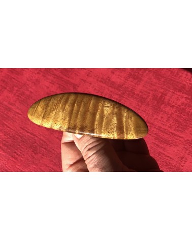 Barrette  cheveux en TAMARIN Ondé / 10