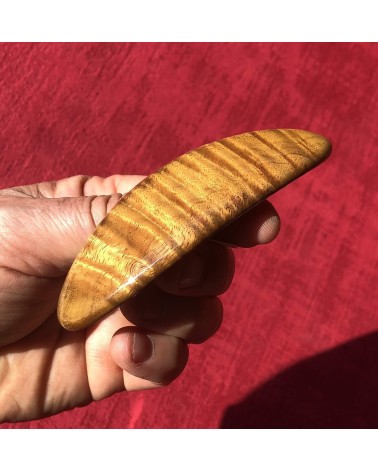 Barrette  cheveux en TAMARIN Ondé / 10