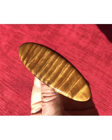 Barrette  cheveux en TAMARIN Ondé / 10