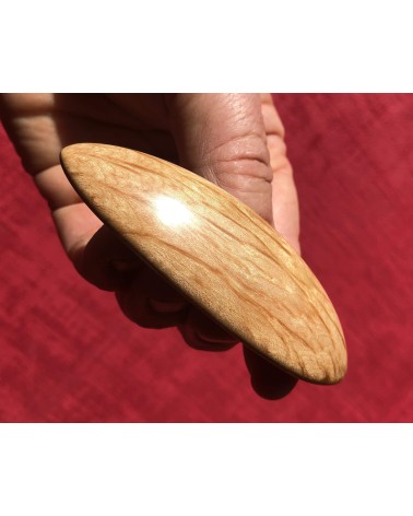 Barrette  cheveux en MERISIER (Broussin) / 11