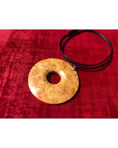 Collier Pendentif Loupe d'AMBOINE (broussin) / 01 Collier Pendentif Loupe d'AMBOINE (broussin) / 01