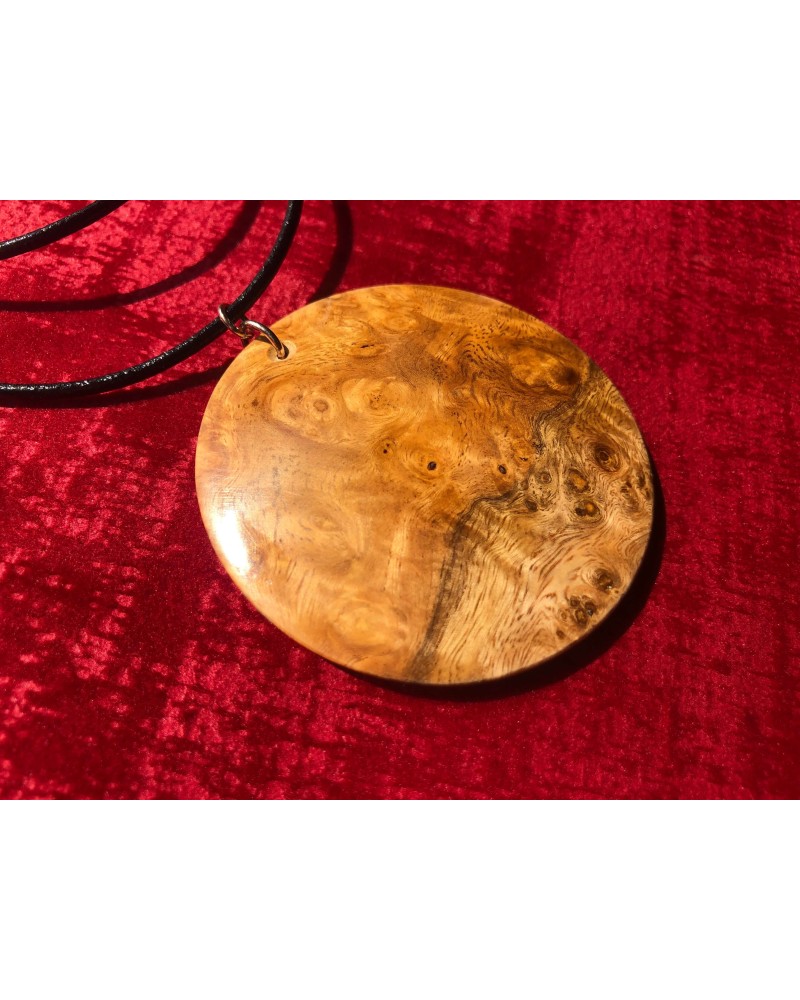 Collier Pendentif Loupe d'AMBOINE (broussin) / 04 Collier Pendentif Loupe d'AMBOINE (broussin) / 04