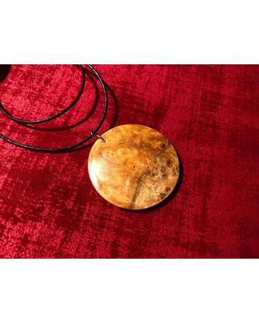Collier Pendentif Loupe d'AMBOINE (broussin) / 04 Collier Pendentif Loupe d'AMBOINE (broussin) / 04
