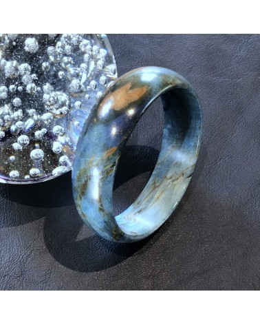 Bracelet en ERABLE STABILISE BLEU / 11