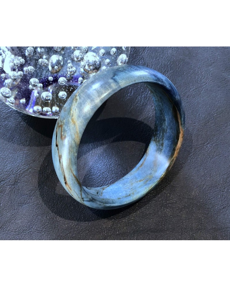Bracelet en ERABLE STABILISE BLEU / 11 Bracelet en ERABLE STABILISE BLEU / 11
