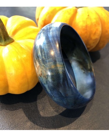 Bracelet en ERABLE STABILISE BLEU / 12