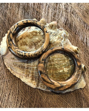 Boucles d'oreille CREOLE BOCOTE / 12