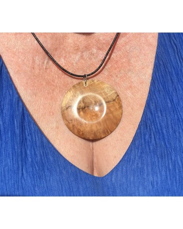 Collier Pendentif Loupe d'AMBOINE (broussin) / 07 Collier Pendentif Loupe d'AMBOINE (broussin) / 07