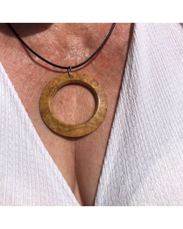 Pendentif LOUPE D'AMBOINE (broussin) / 11