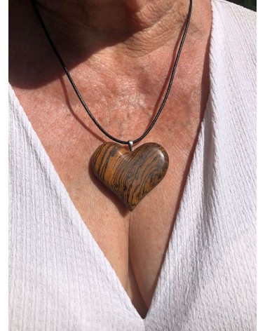 Collier Pendentif COEUR BOCOTE / 13