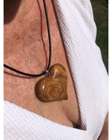 Collier Pendentif COEUR OLIVIER / 15
