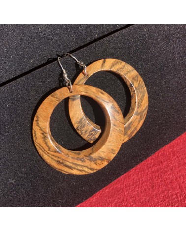 Boucles d'oreille forme lentille BOCOTE / 16